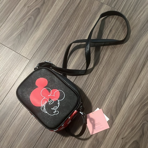 Disney Black and Red Crossbody Bag - Picture 4 of 4
